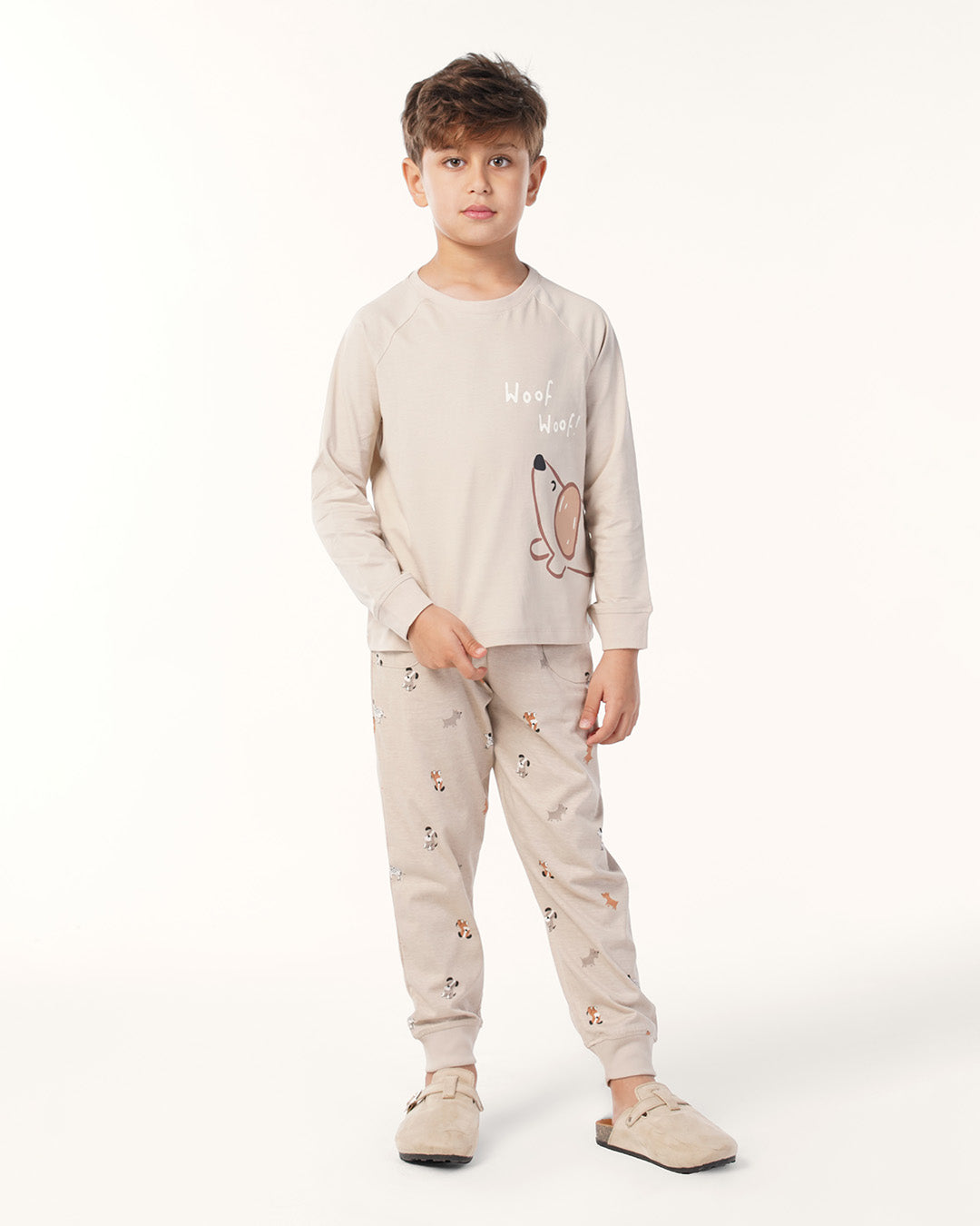 بيجاما بنطلون و توب  كًم رجلان طويل جراء صغيره