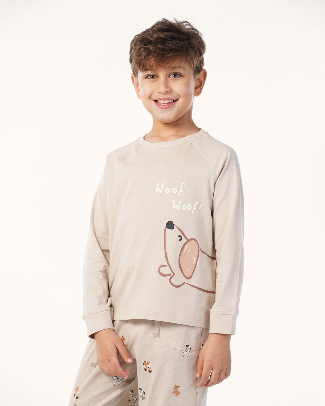 بيجاما بنطلون و توب  كًم رجلان طويل جراء صغيره