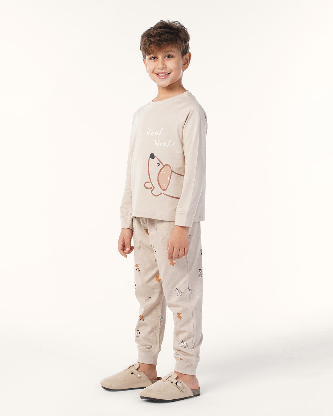 بيجاما بنطلون و توب  كًم رجلان طويل جراء صغيره