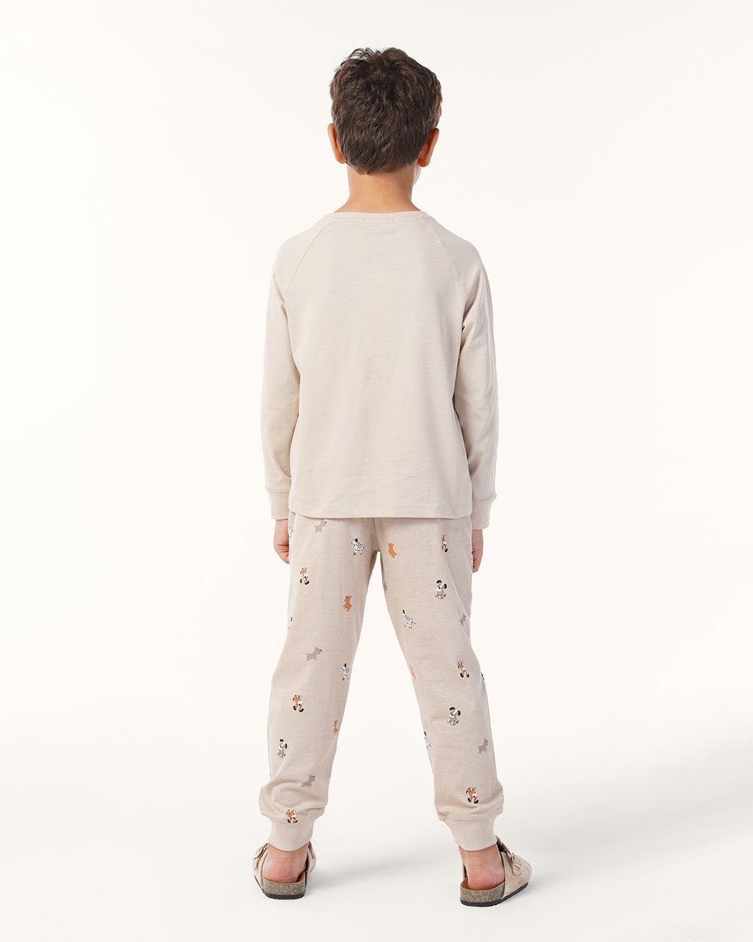 بيجاما بنطلون و توب  كًم رجلان طويل جراء صغيره