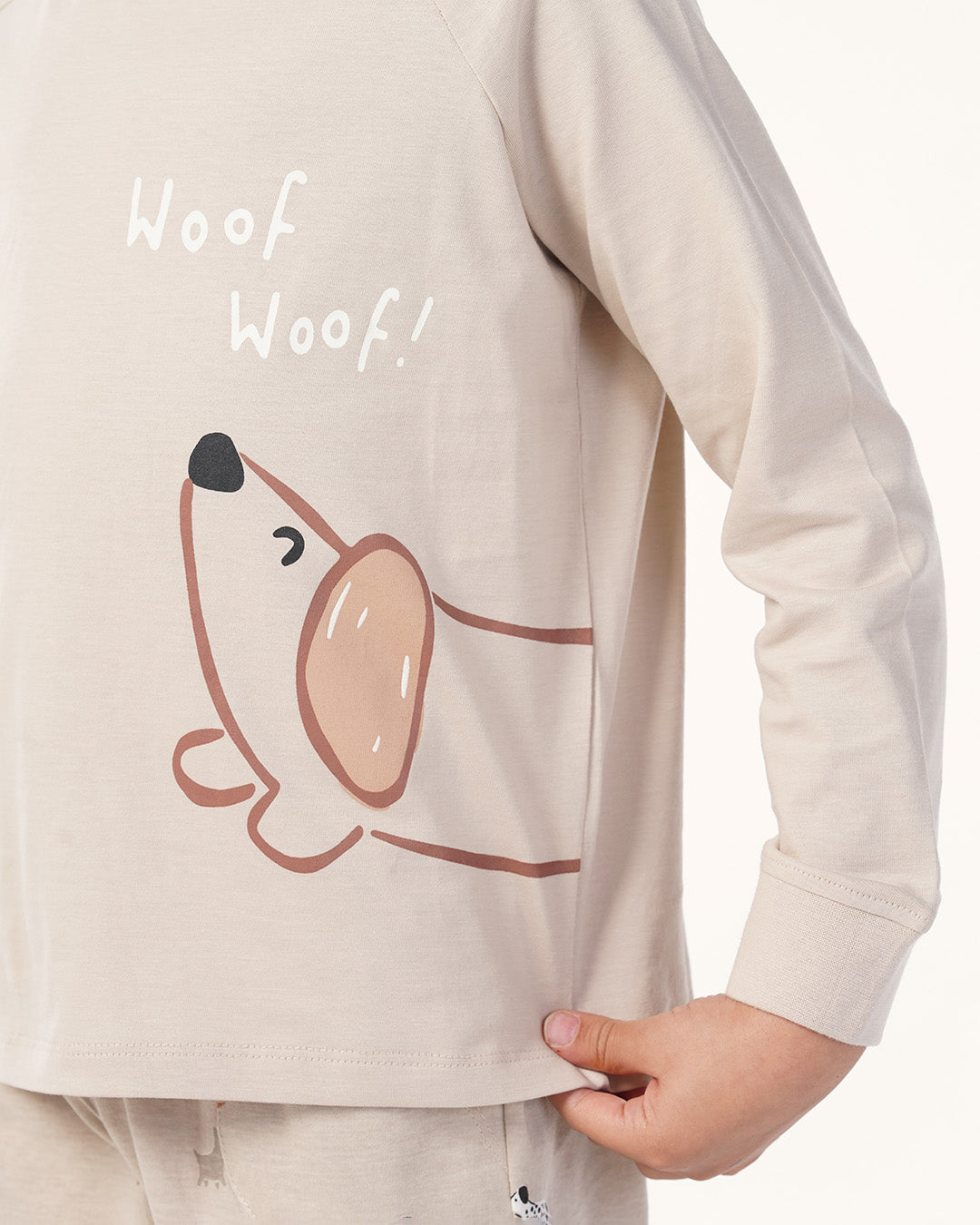 بيجاما بنطلون و توب  كًم رجلان طويل جراء صغيره