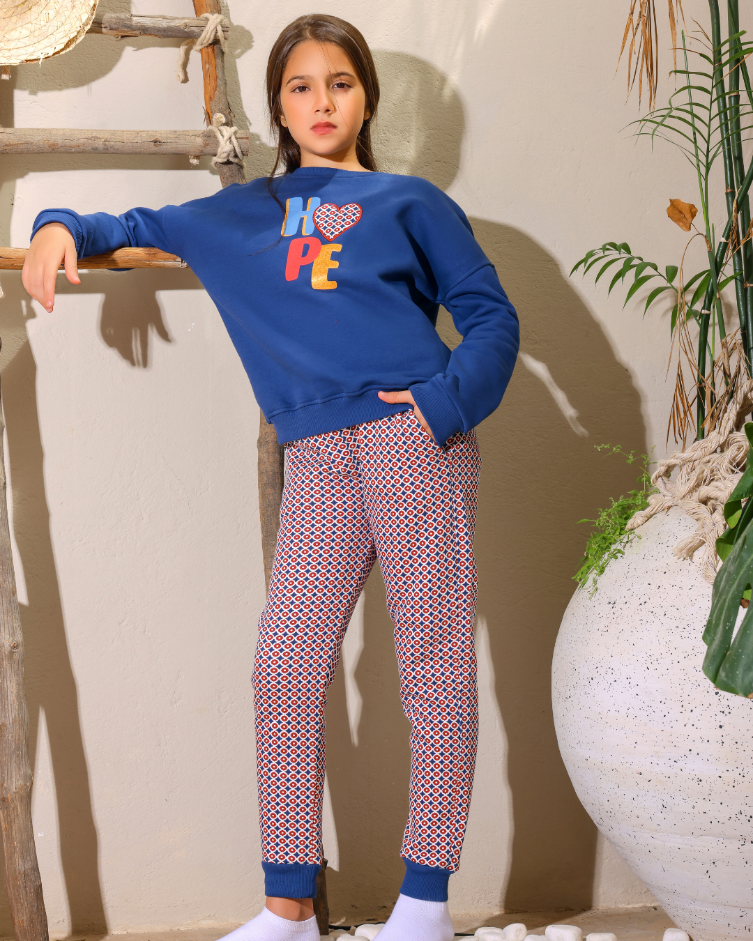 Hope girls' pajamas, waitress