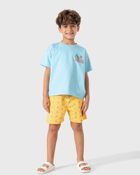 بيجاما أولادي بطبعة شاطئية مرحة ومريحة