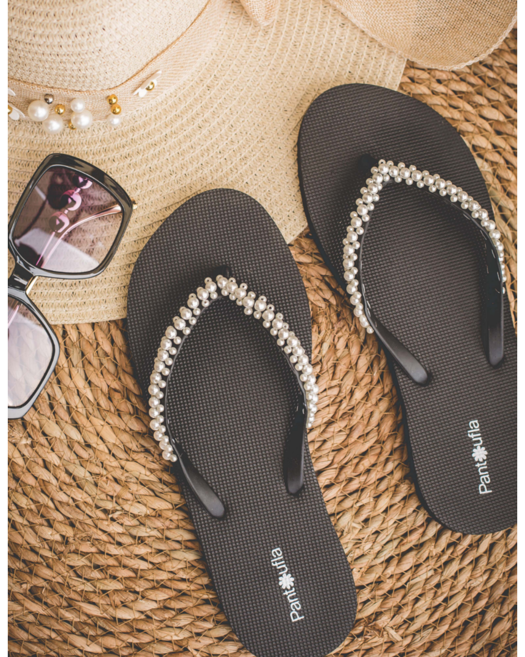 شبشب حريمي ساده مطرز لولي