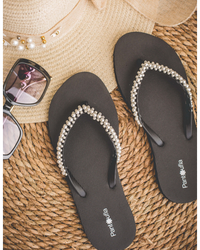 شبشب حريمي ساده مطرز لولي