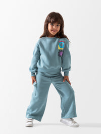 SET LOVE FLOWER بيجامه بناتي وسط