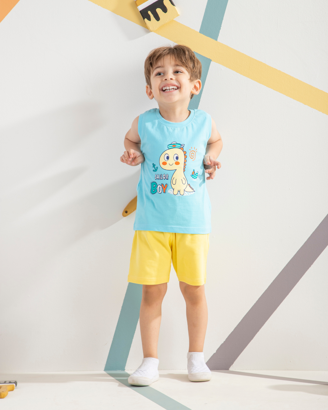 BOY بيجامه اولادي ديناصور