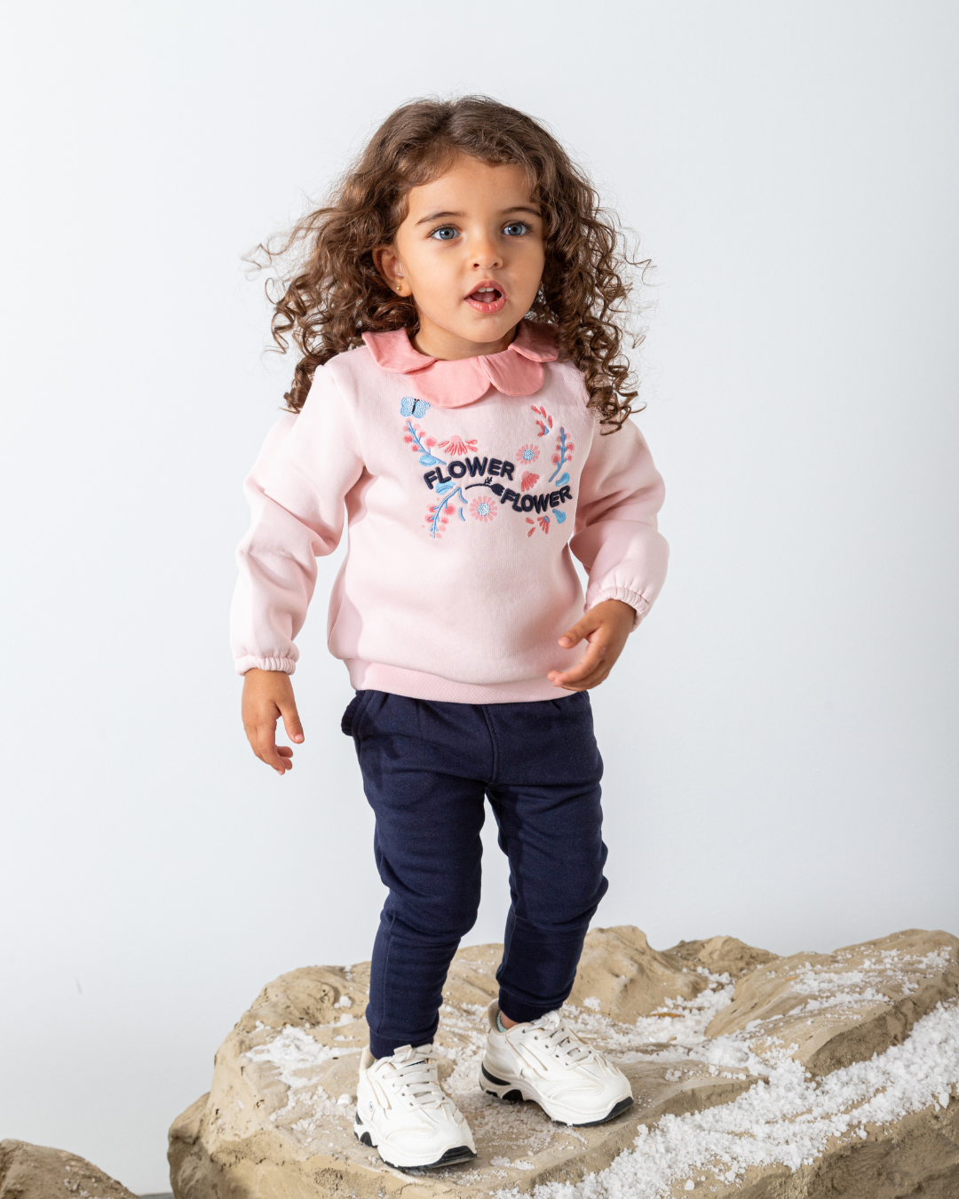 flower flower بيجامه بناتي تطريز