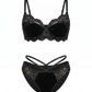 JNYPush up Panty and Lace Bra Set