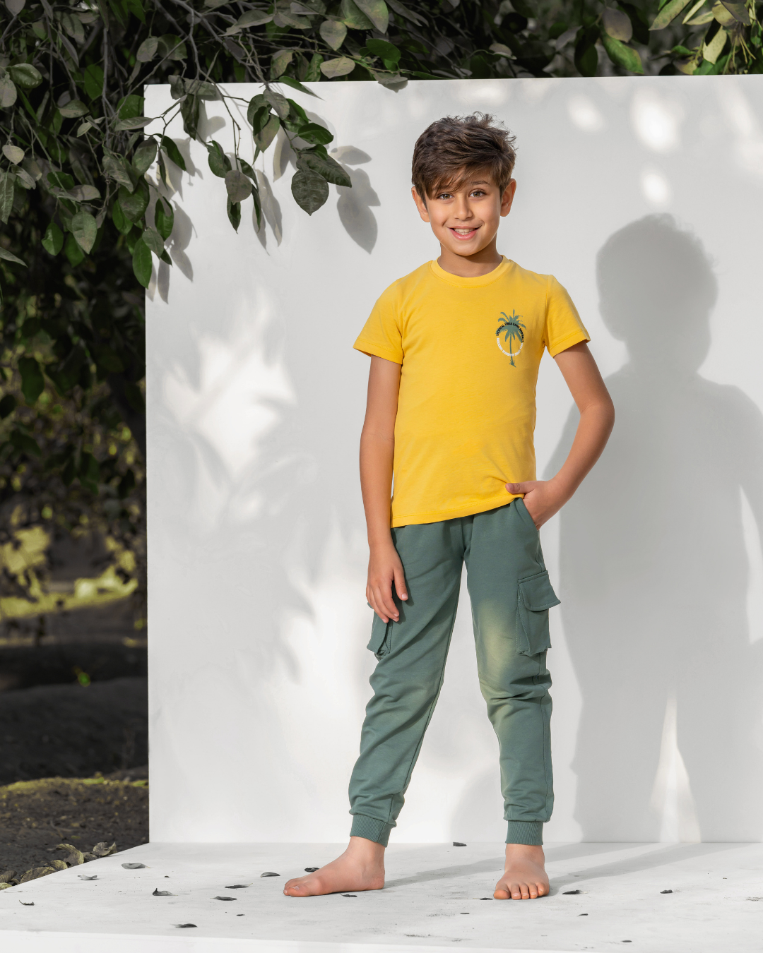 Tropical بيجاما اولادى نص كم بنطلون