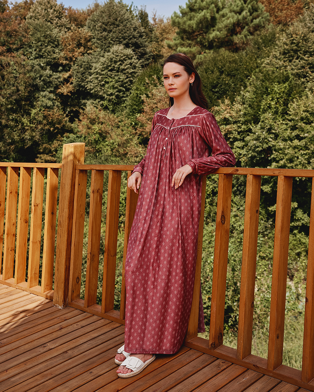 جلابية حريمي هايدي مطبوع