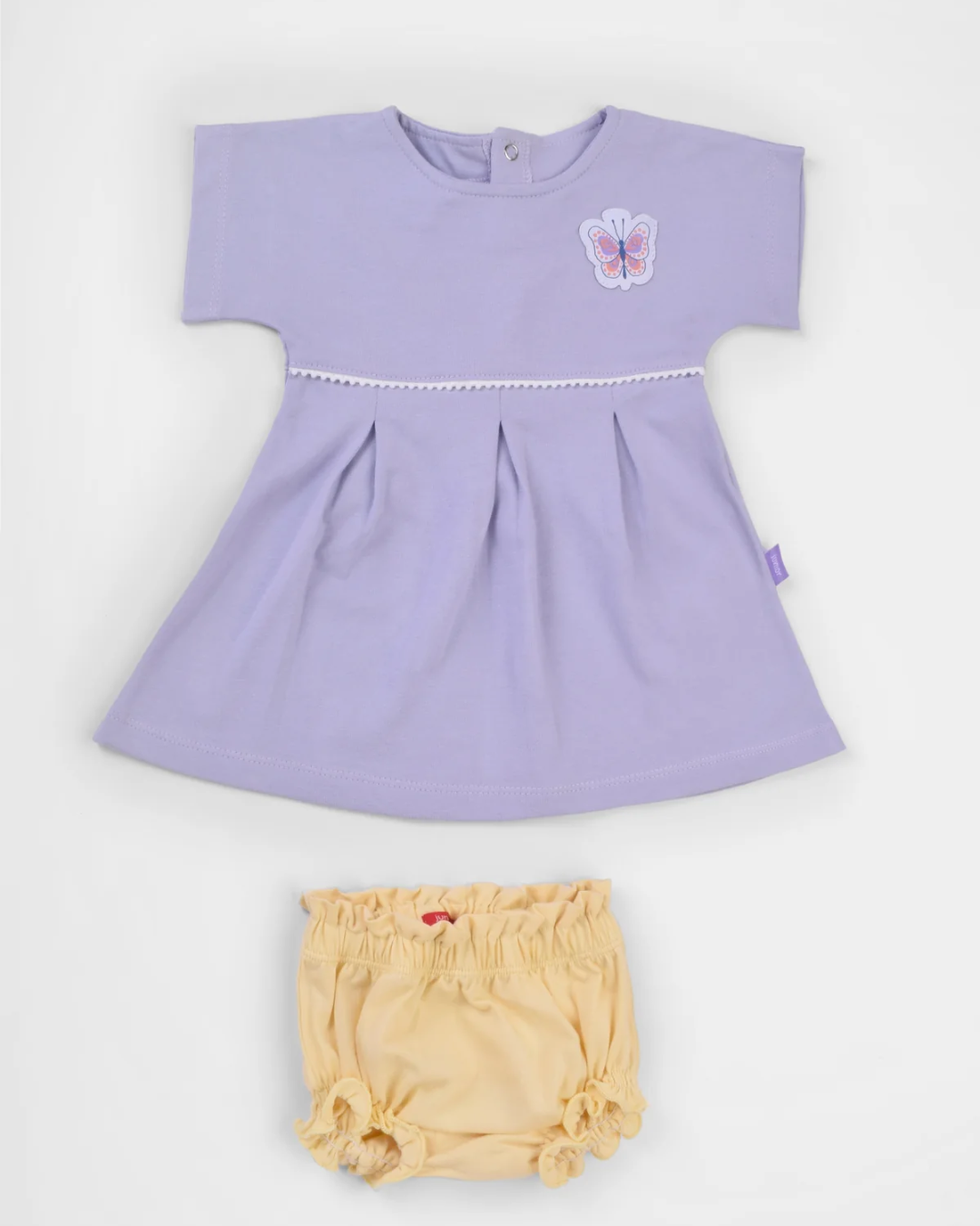 Le Soleil فستان بناتي و بانتي مطبوع