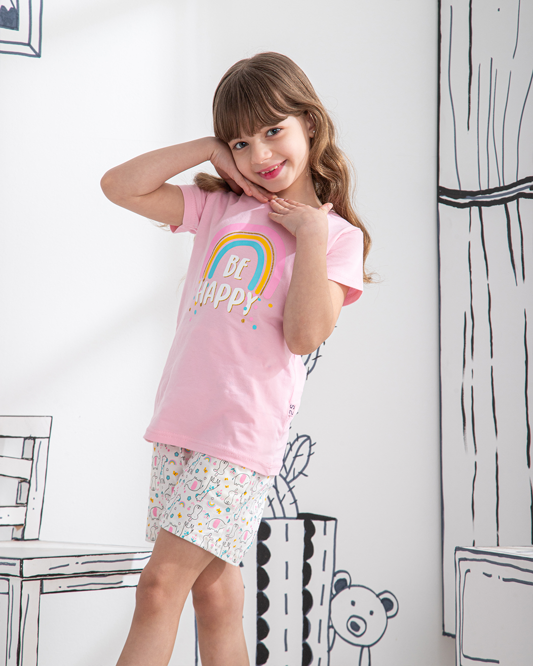 Cute forest بيجاما بناتي