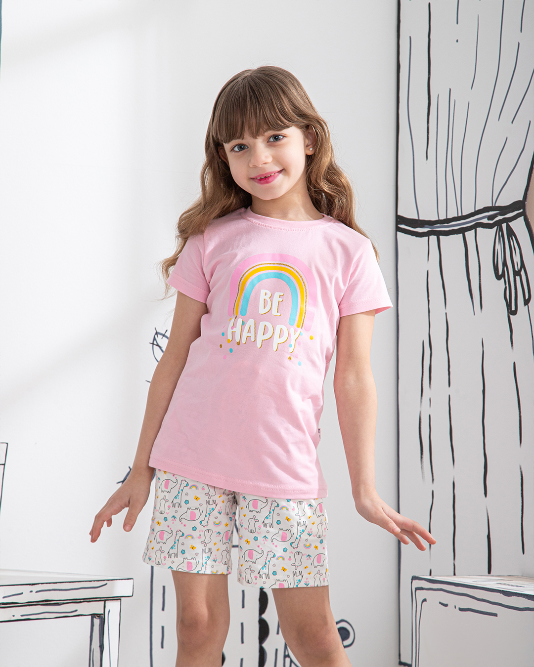 Cute forest بيجاما بناتي