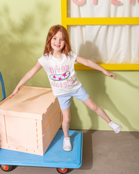 Life On slew Girl  بيجامه بناتي