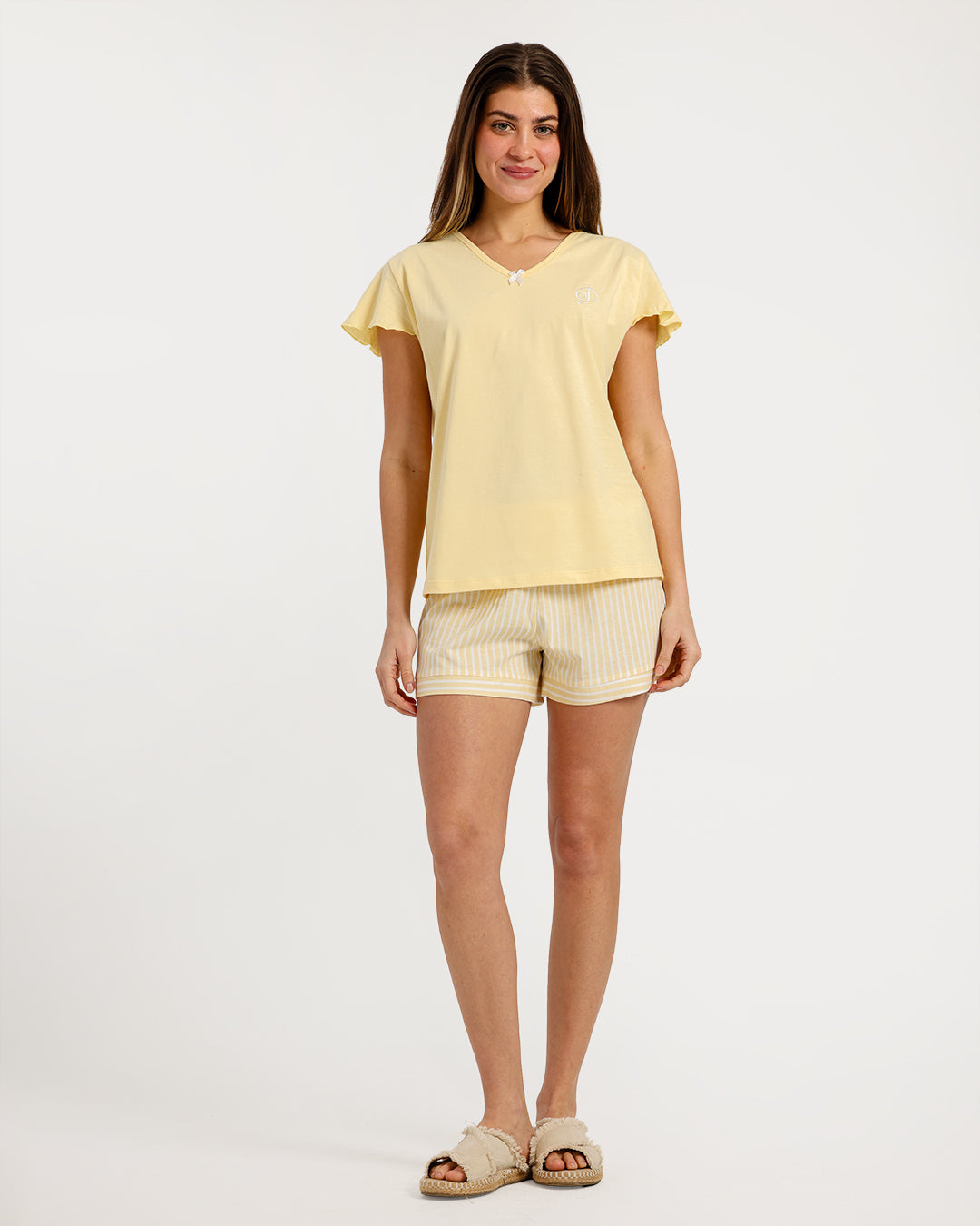 Women's chaponise pajama with shorts