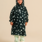 Pixeled winter forest Boys Wearable blanket