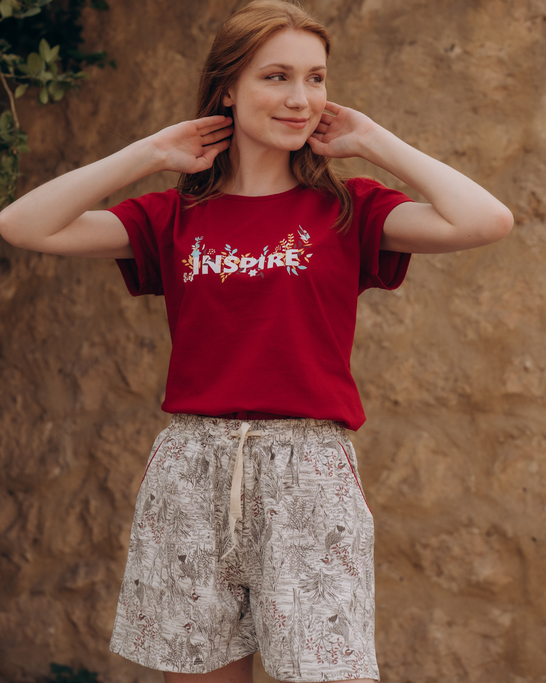 inspire بيجاما حريمي قطن