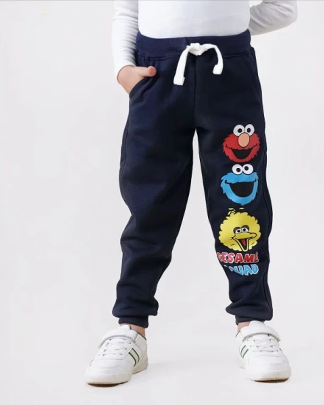 Sesame Squad Boys' pajamas, Milton trousers with drawstring and bracelet