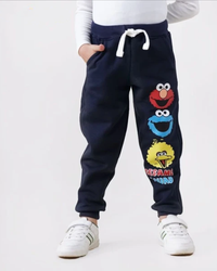 Sesame Squad Boys' pajamas, Milton trousers with drawstring and bracelet