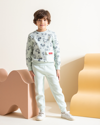 Mickey mouse boys' long sleeve pajamas