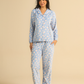 Snow Flowers Women Classic pajama in lilac