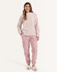 بيجاما فرو تايجر بينك