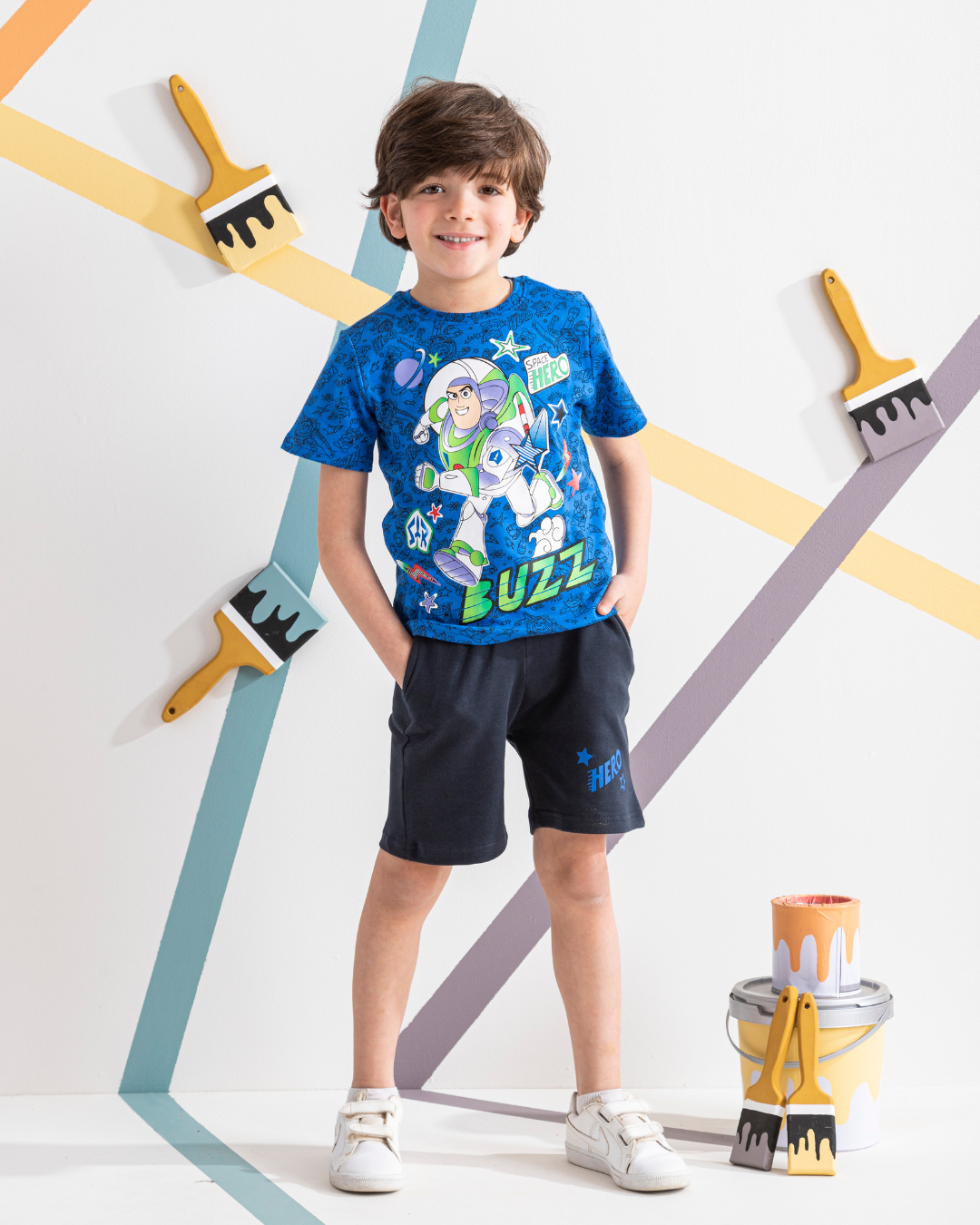 BUZZ HERO بيجامه اولادي شورت