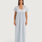 Long Women's Jalabiya Half Sleeve with Embroidery