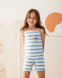 بيجاما شورت انتيرلوك مخططه