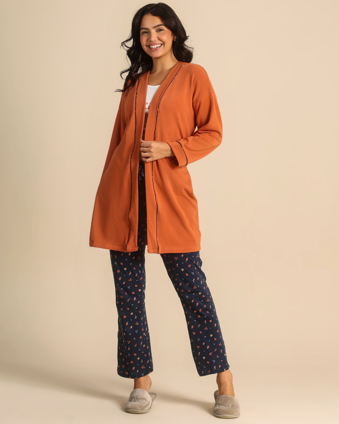 We fell in love in October Women 3 Pieces Pajama