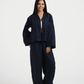 Chic Women's Linen Set with Buttons