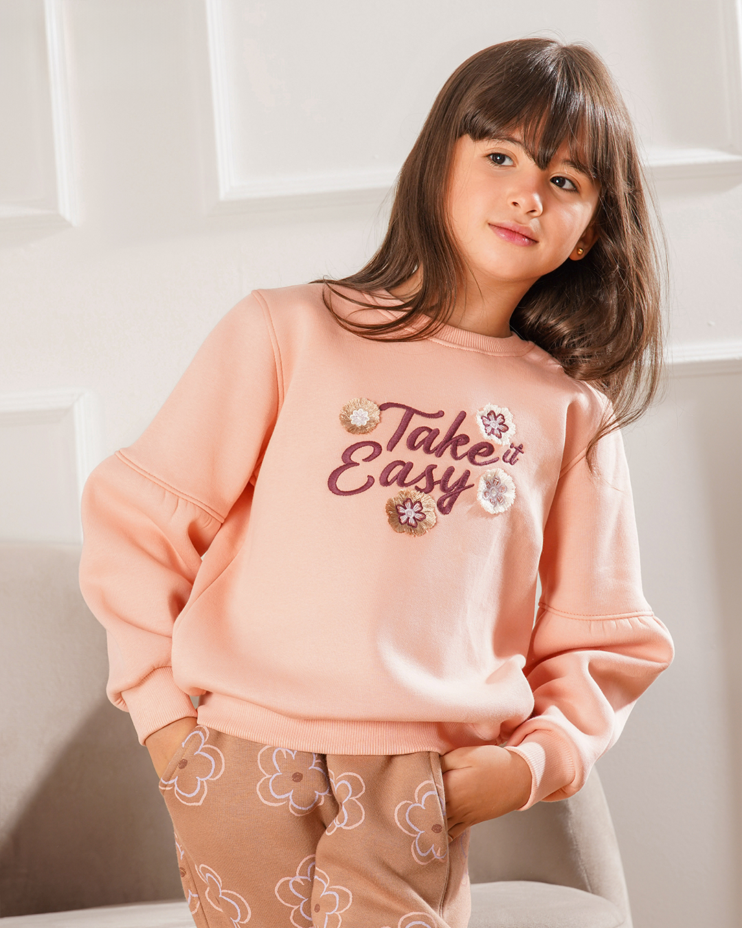 Take It Easy بيجاما بناتي أطفال