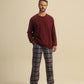 Moody plaid Pajama set