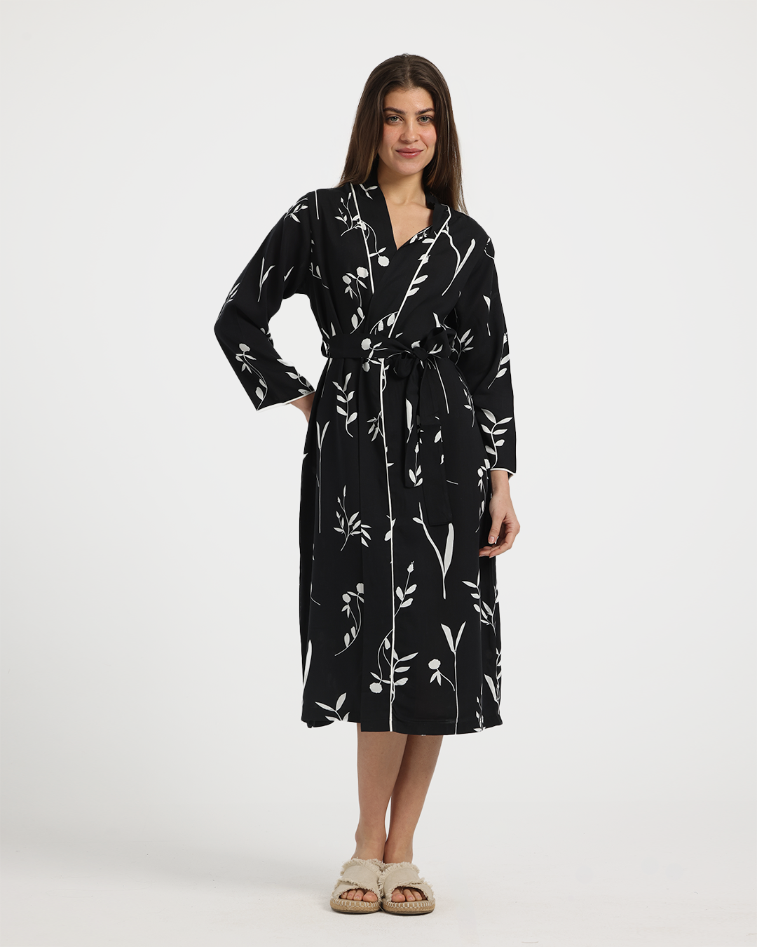 Women's Robe 2/3 Sleeve