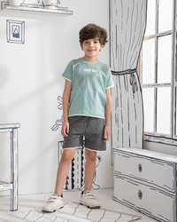 Why not my children's pajamas, half your sleeve