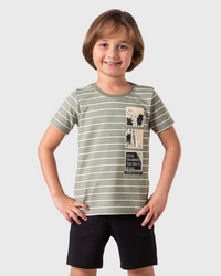 Dinasour boys pajamas medium