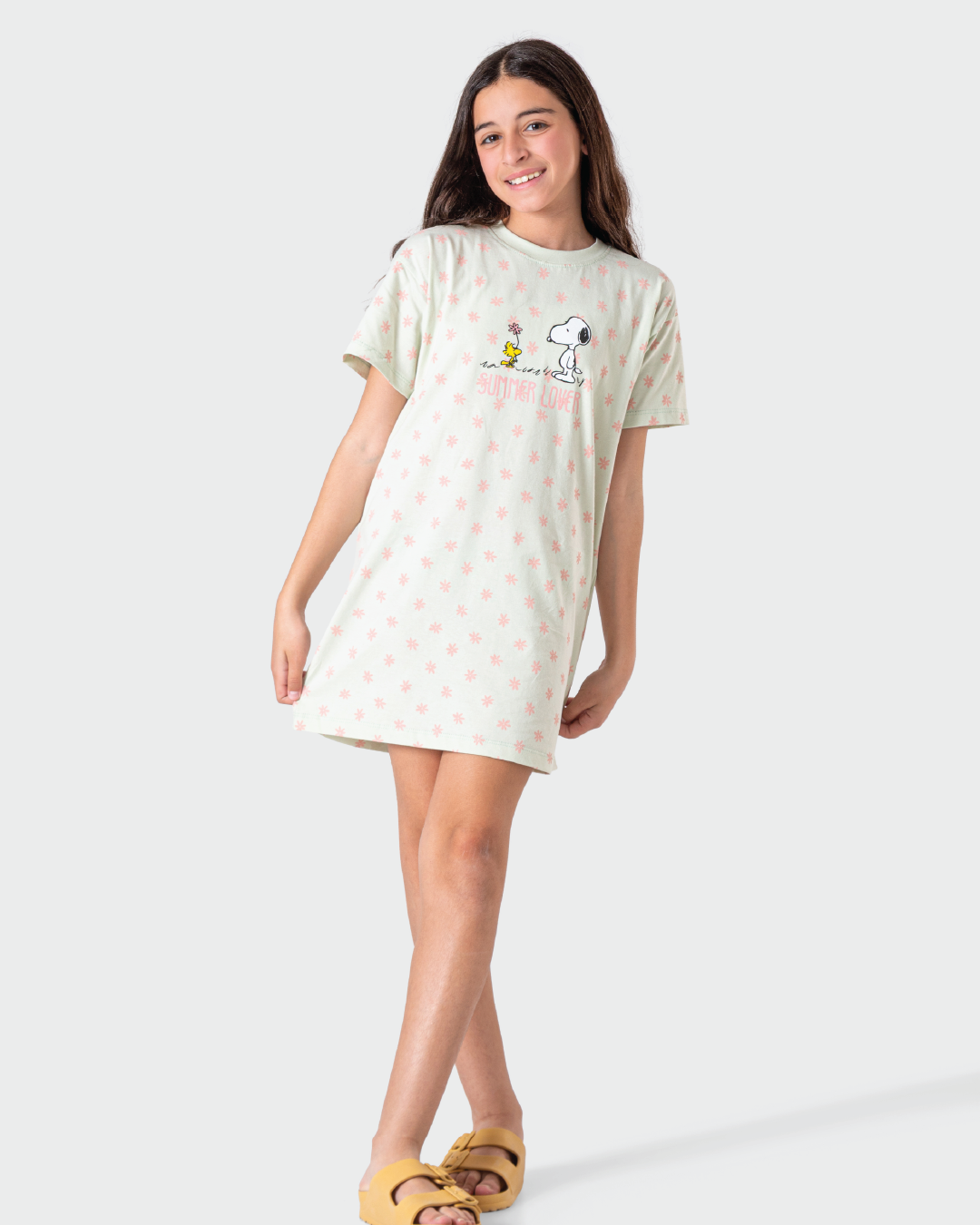 نايت شيرت بناتي ورود