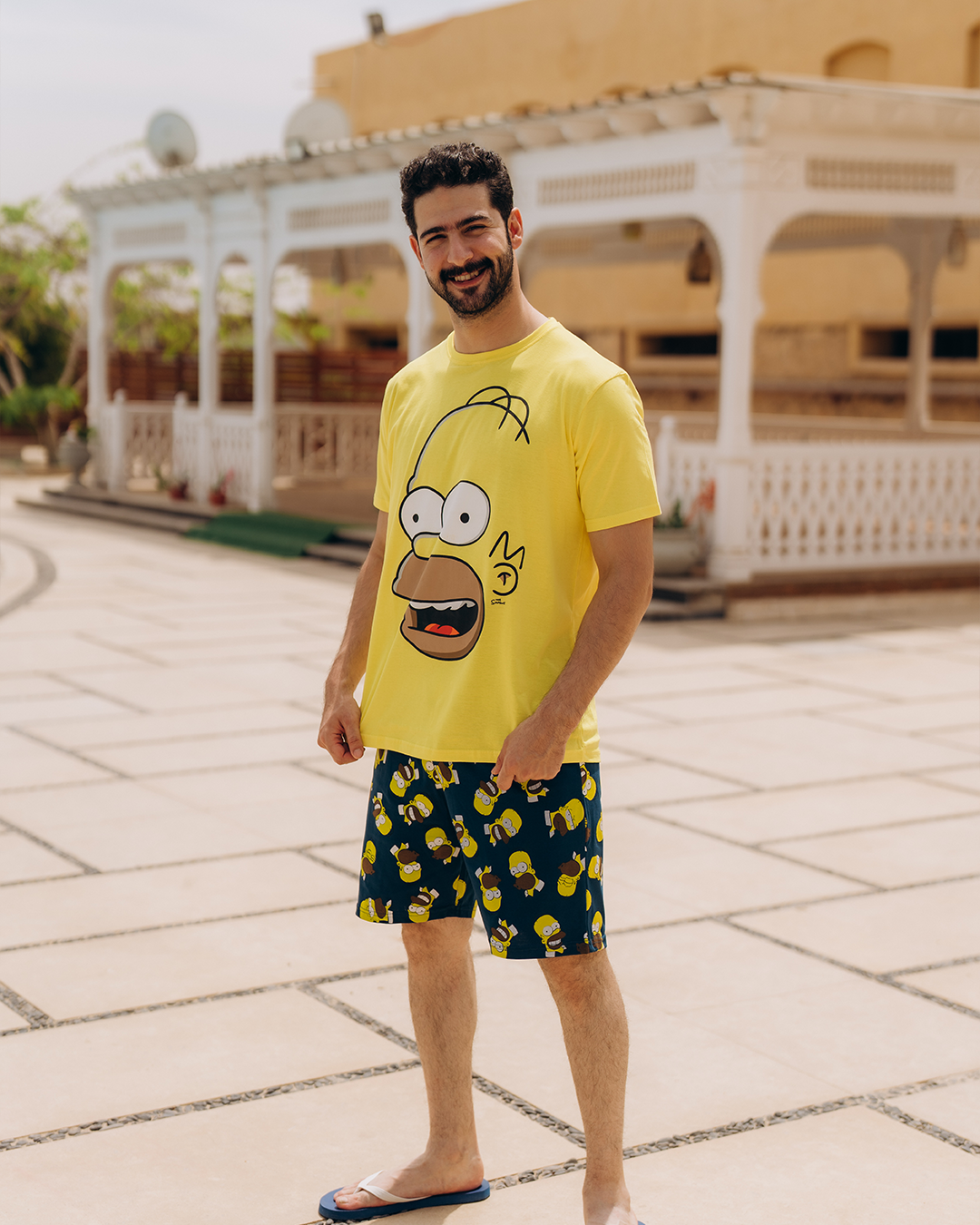 Simpsons بيجامه رجالي