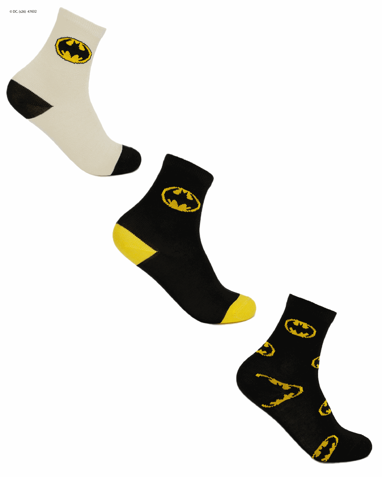 Batman Men Socks Pack of 3