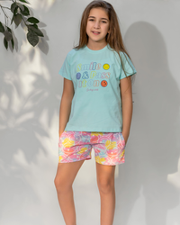 Smile & Pass Girls' Pajama Shorts