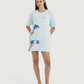 Oversized Women's Nightshirt with Fun Print