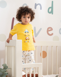 Beeb Beeb   بيجاما بيبي اولادي نص كم قطن