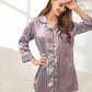 Women's classic short-sleeved button-down shirt