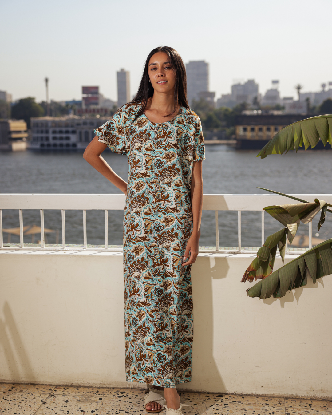 قميص فسكوز جابونيز طويل 23