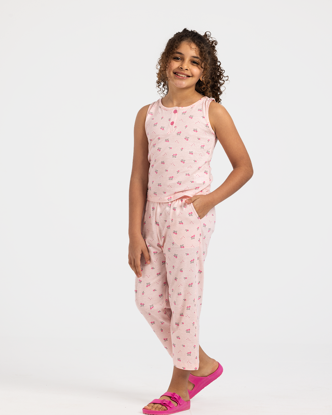 Fruity Girl Pajama in Blooming Colors