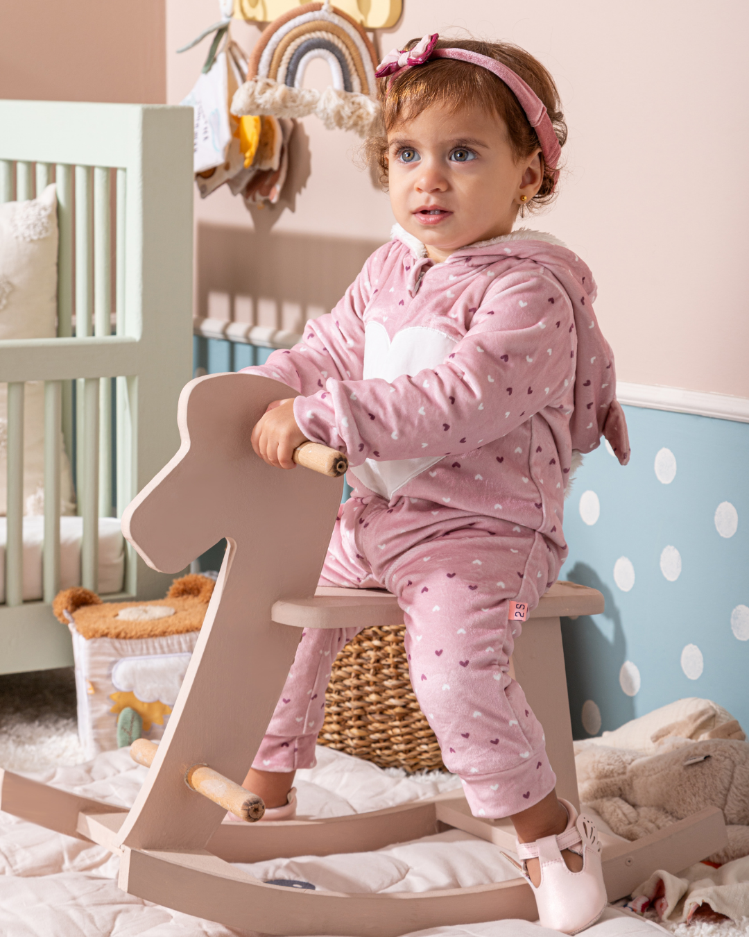 Cat Jumsuit Girls' Fur Lined Baby Jumpsuit