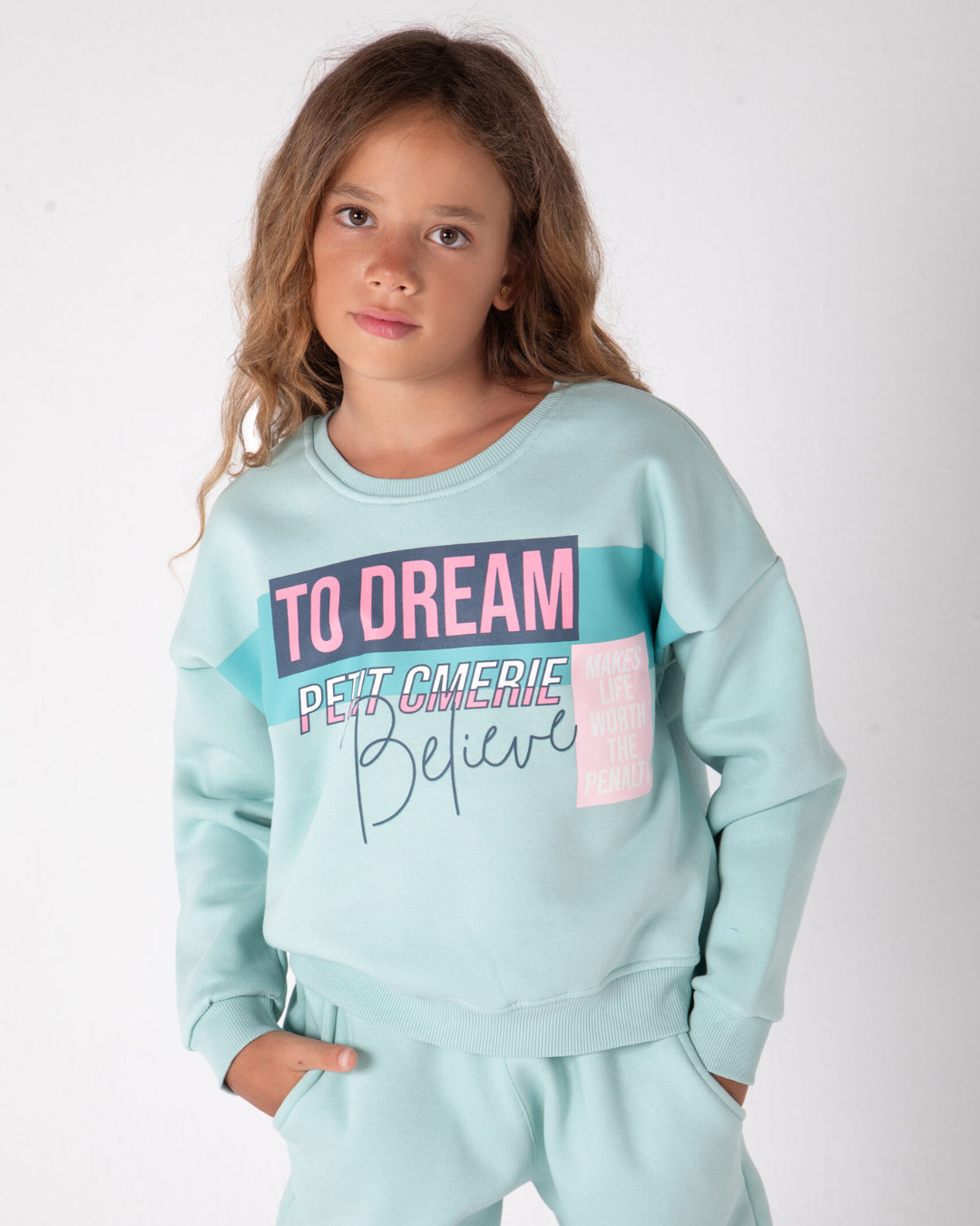 to dream petit cmerie believe girls' pajamas