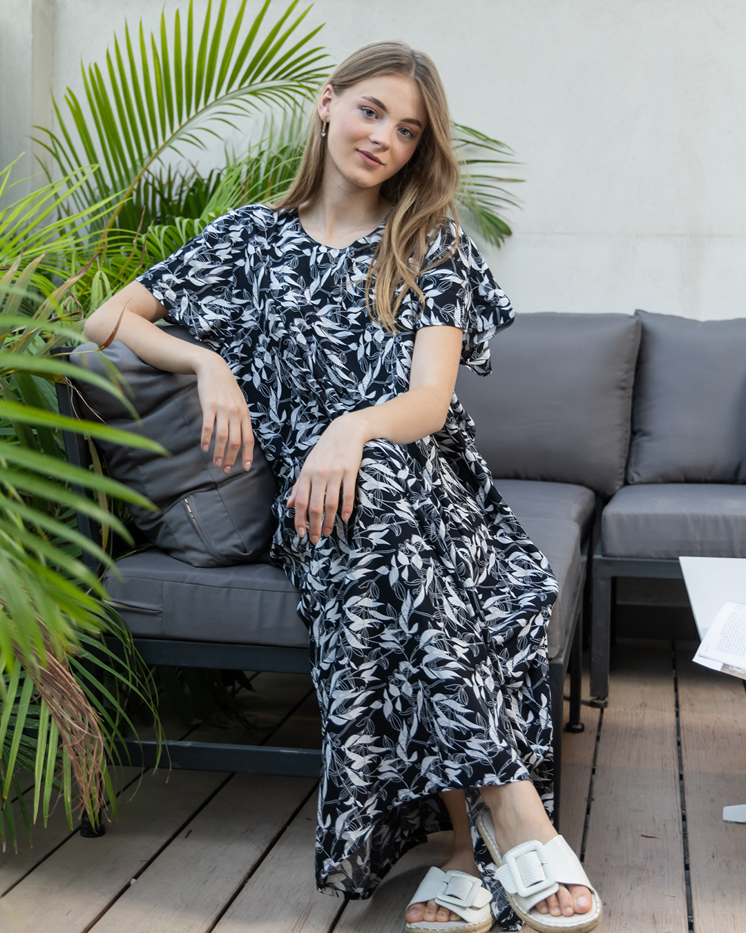 قميص فسكوز جابونيز طويل 14