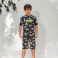 Boys' pajama shorts Seeking fun